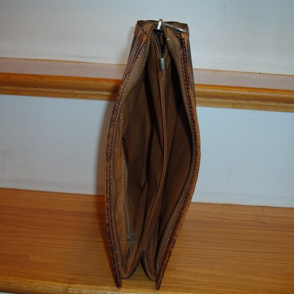 Vintage Celine Macadam Clutch Bag DM91 GOOD SHAPE WELL WORN! - Picture 12 of 16